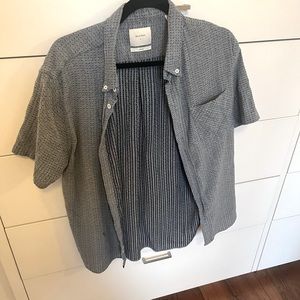 Blue block shirt